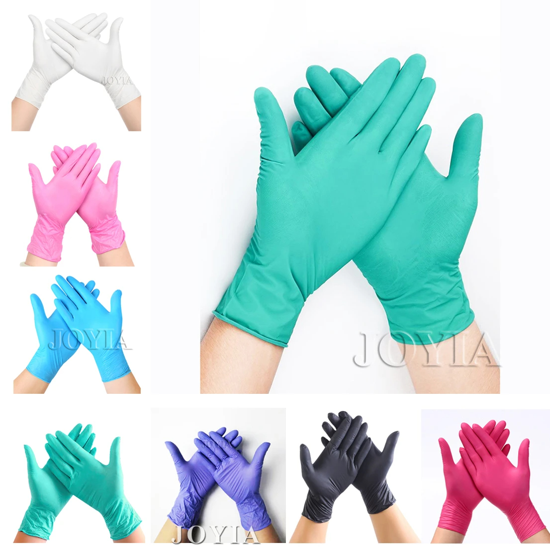 Green Disposable Gloves Pink E - Exam Glove Nitrile incelemesi ve fiyatı