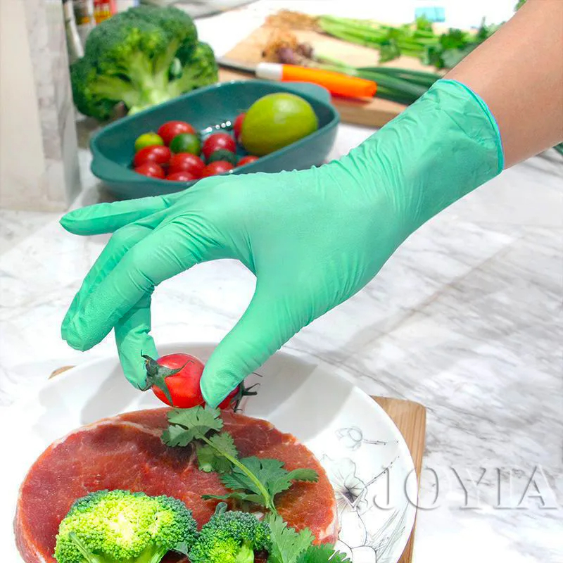 Green Disposable Gloves Pink E - Exam Glove Nitrile incelemesi ve fiyatı