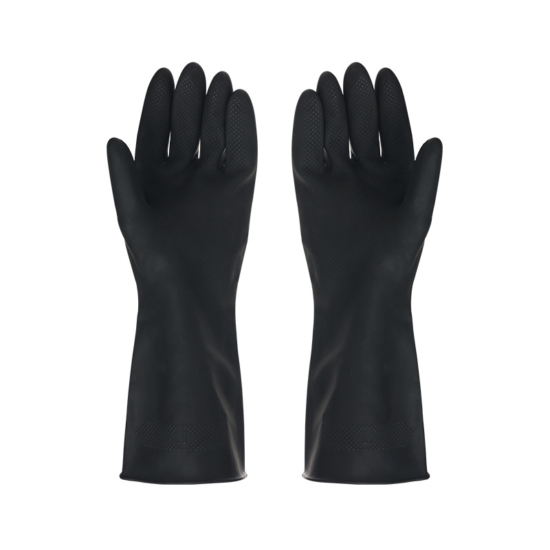 1 Pair Black Gloves Home Washi - Dish Glove Rubber incelemesi ve fiyatı