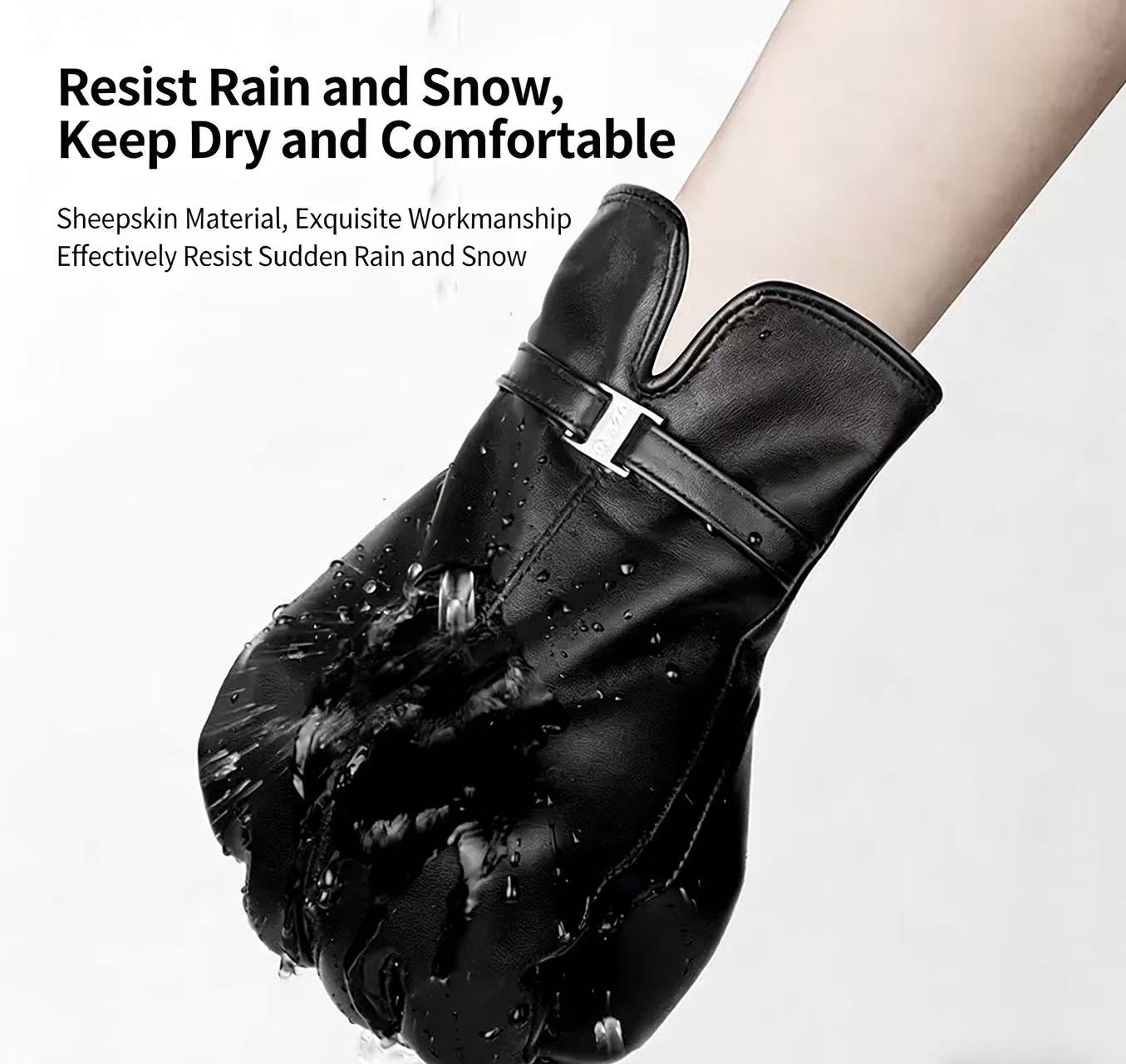 Women's Fashionable Winter She - Wool Glove Lined incelemesi ve fiyatı