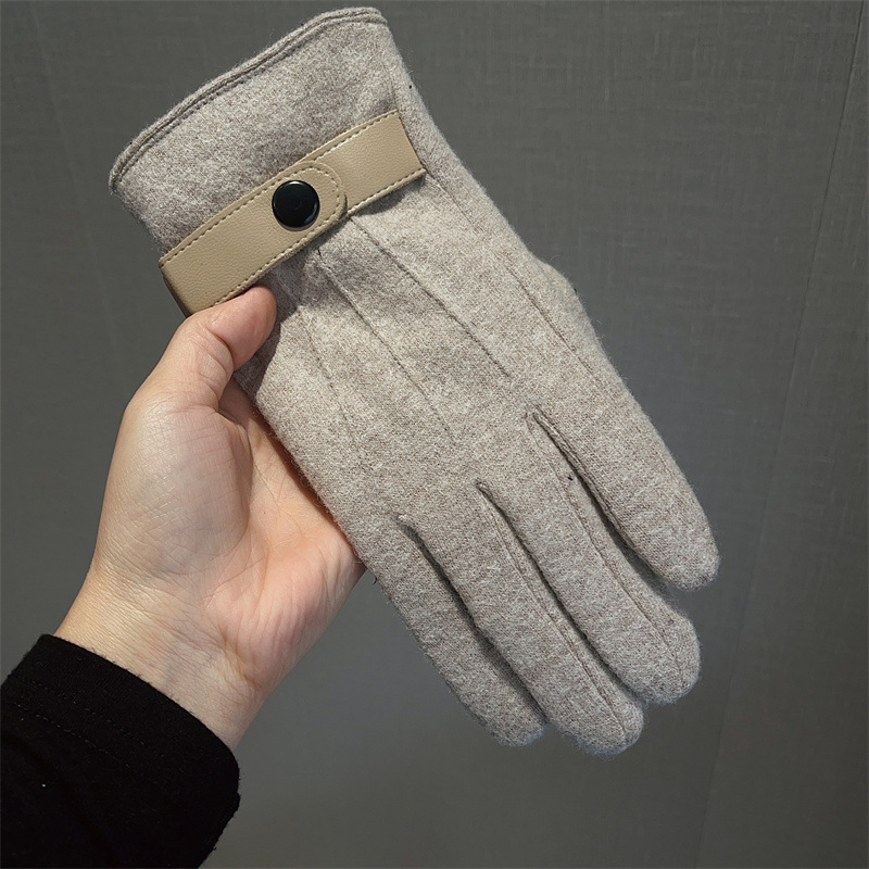Gloves Men Wool Fleece Lined T - Wool Glove Lined incelemesi ve fiyatı