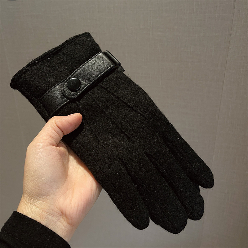Gloves Men Wool Fleece Lined T - Wool Glove Lined incelemesi ve fiyatı