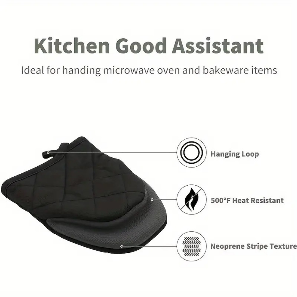 Oven Mitts 500°F Heat Resistan - Oven Mitt Silicone incelemesi ve fiyatı