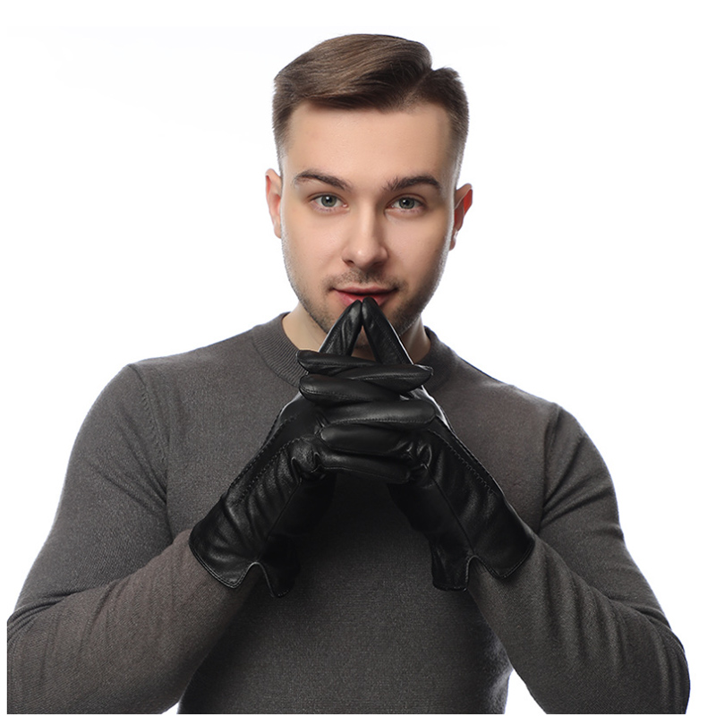 Winter Genuine Sheepskin Leath - Wool Glove Lined incelemesi ve fiyatı