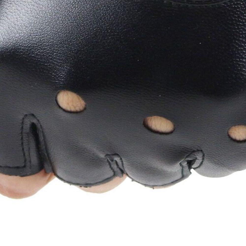 Unisex Fingerless Driving PU L - Leather Driving Glove incelemesi ve fiyatı