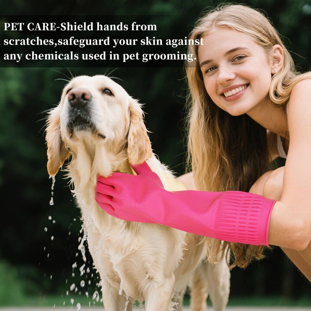 15-Inch Reusable Rubber Gloves - Rubber Glove Cleaning incelemesi ve fiyatı