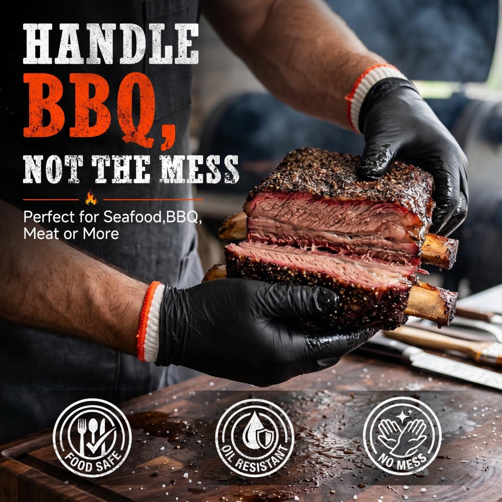 BBQ Gloves 50 Disposable Nitri - Latex Disposable Glove incelemesi ve fiyatı