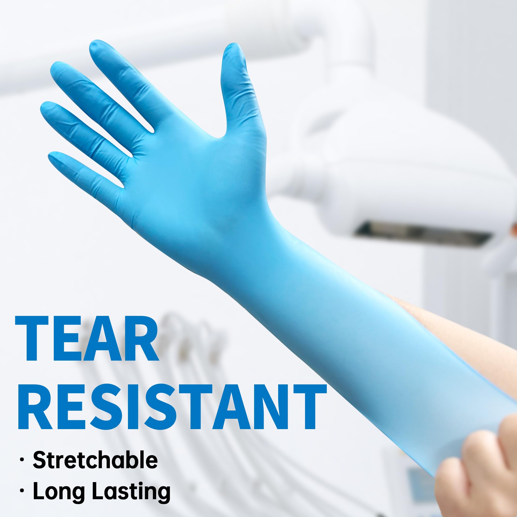 Blue Nitrile Disposable Exam G - Exam Glove Nitrile incelemesi ve fiyatı