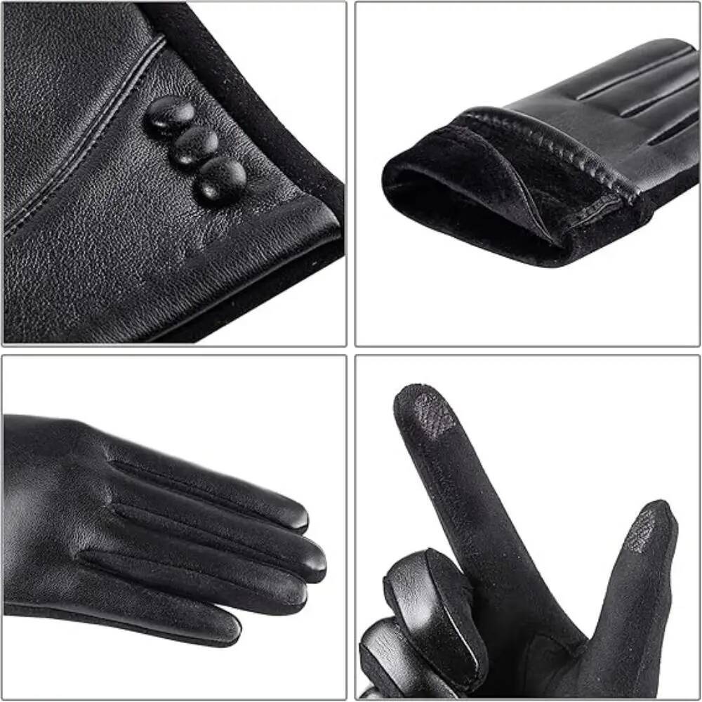 Women Gloves Touch Screen Wool - Wool Glove Lined incelemesi ve fiyatı