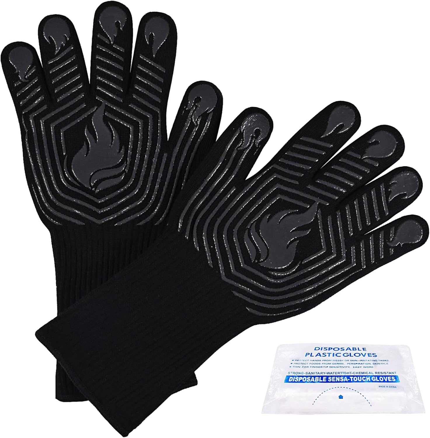 1472°F Heat Resistant BBQ Glov - Oven Mitt Silicone incelemesi ve fiyatı
