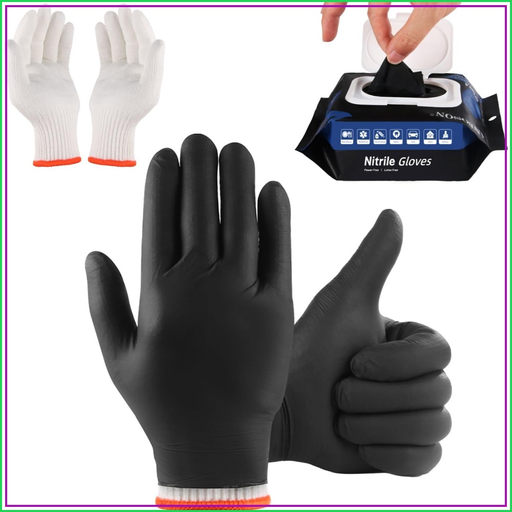 50 Disposable Nitrile Gloves + - Heat Resistant Glove incelemesi ve fiyatı