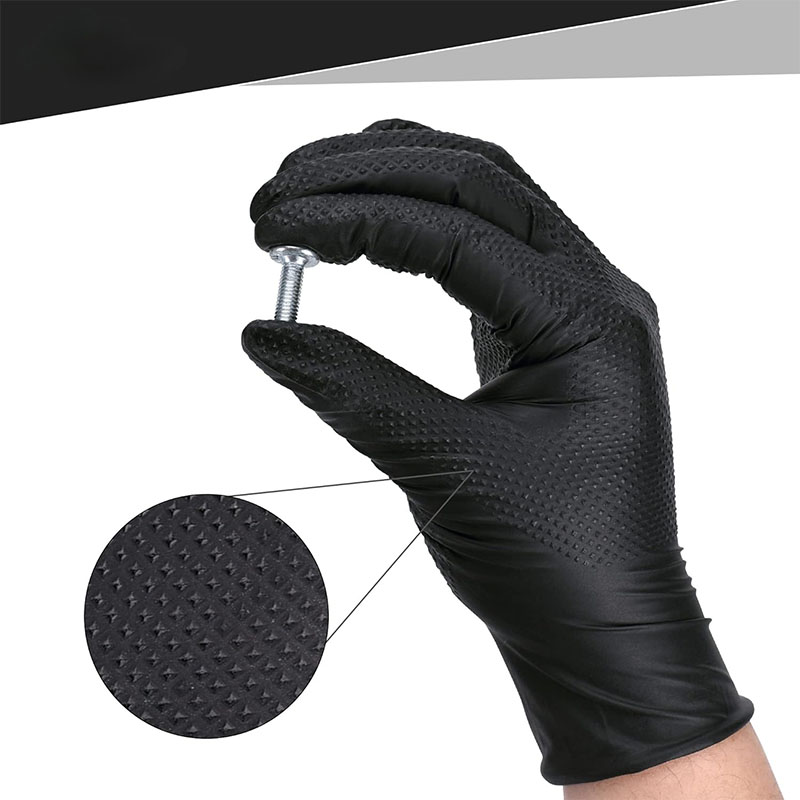 2-100PCS 8mil Heavy Duty Indus - Nitrile Mechanic Glove incelemesi ve fiyatı