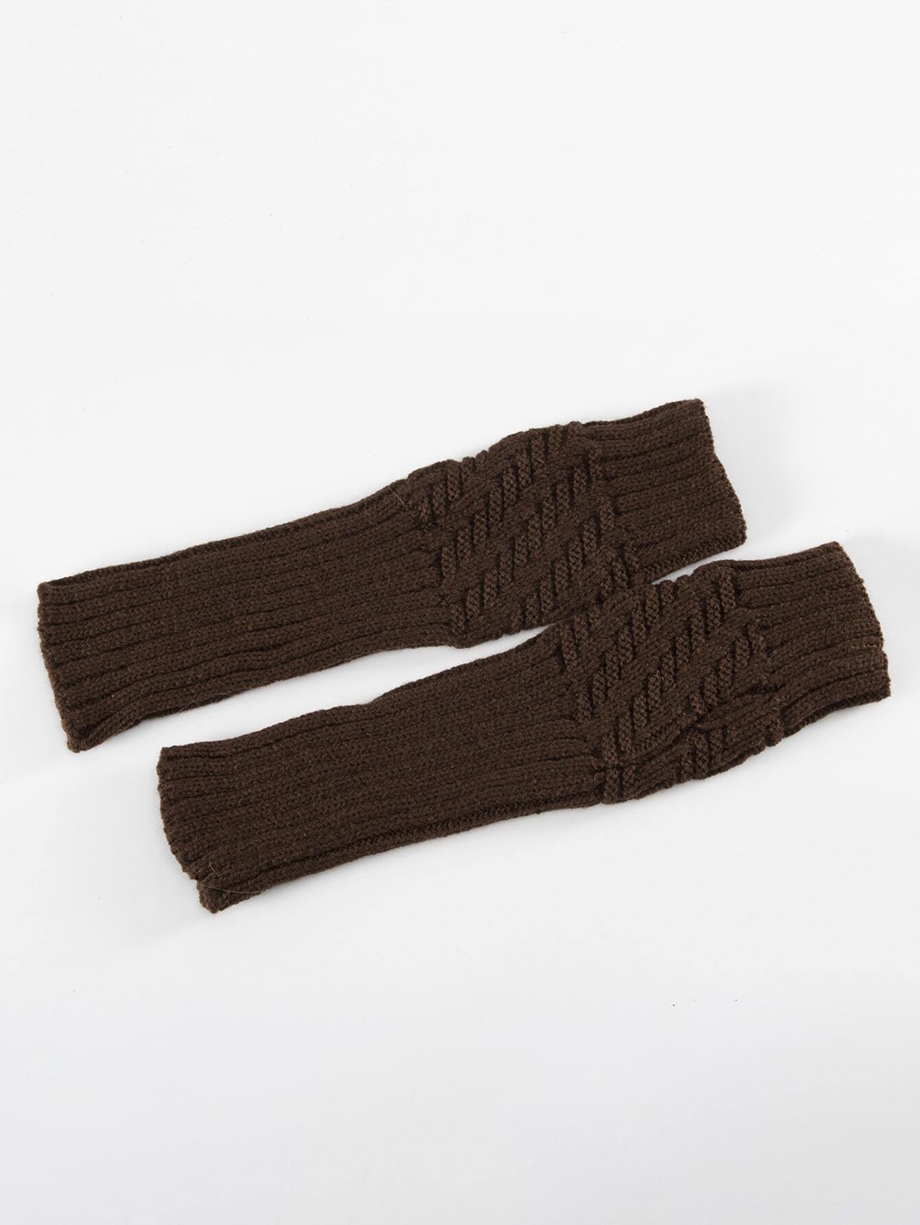 ROMWE Fairycore Solid Fingerle - Fingerless Glove Knit incelemesi ve fiyatı