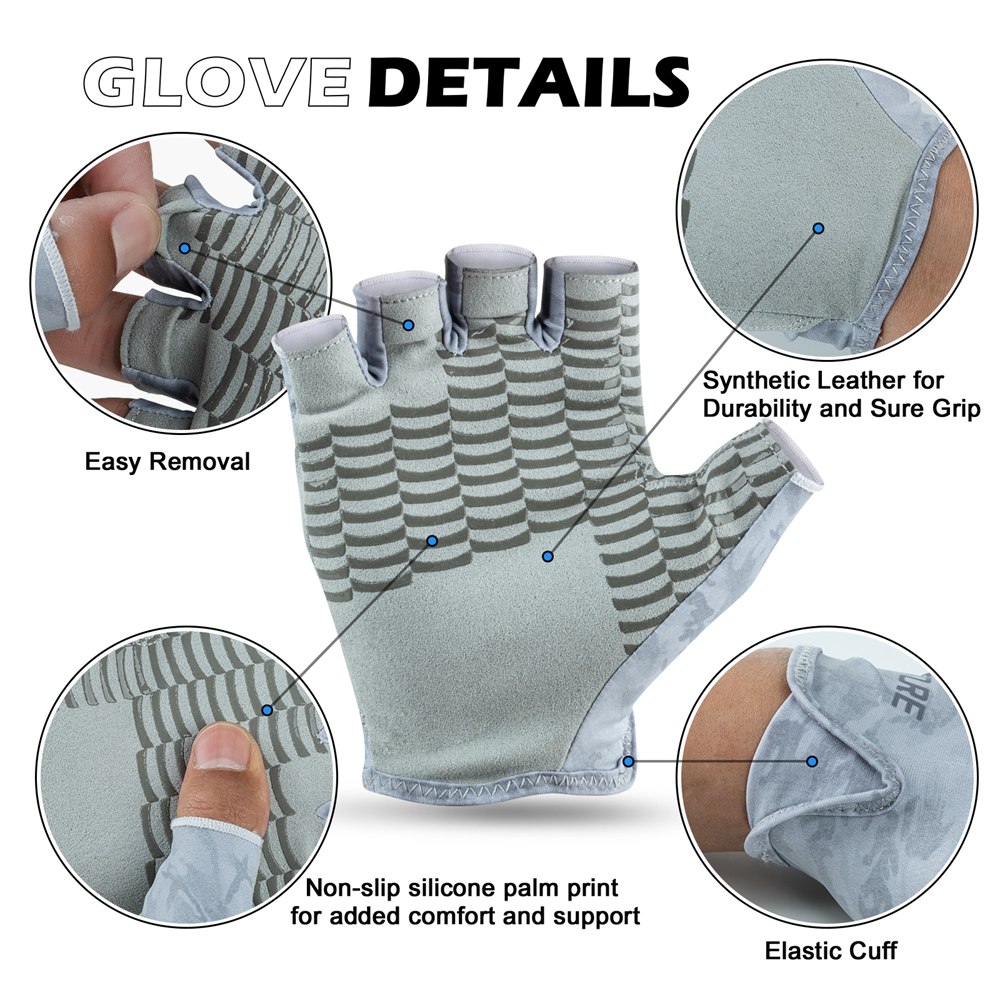 Goture Fingerless Fishing Glov - Cycling Glove Padded incelemesi ve fiyatı