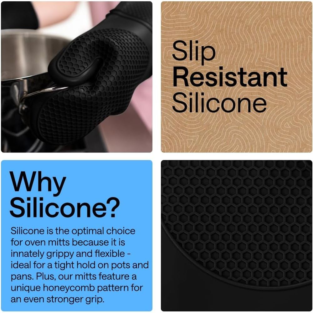 Heat Resistant Silicone Oven M - Heat Resistant Glove incelemesi ve fiyatı