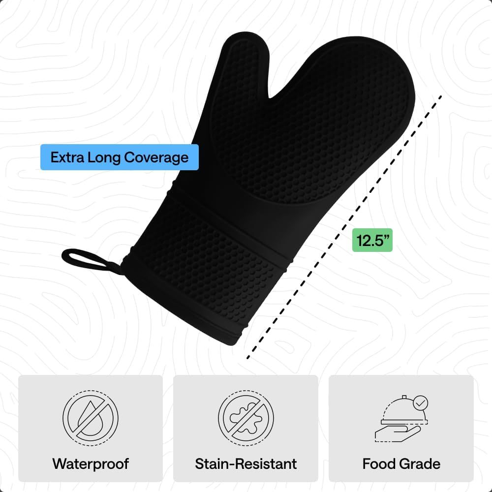 Heat Resistant Silicone Oven M - Heat Resistant Glove incelemesi ve fiyatı