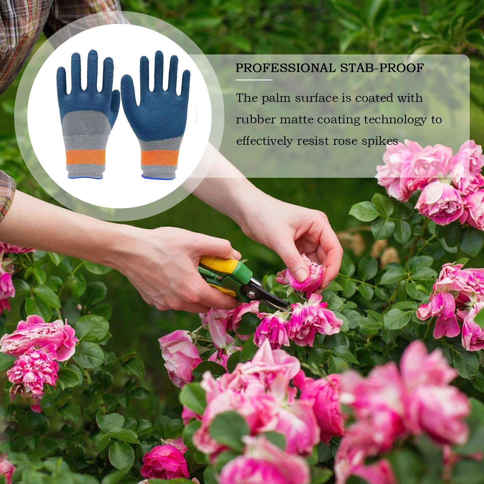 1Pair of Gardening Gloves Rubb - Gardening Glove Waterproof incelemesi ve fiyatı