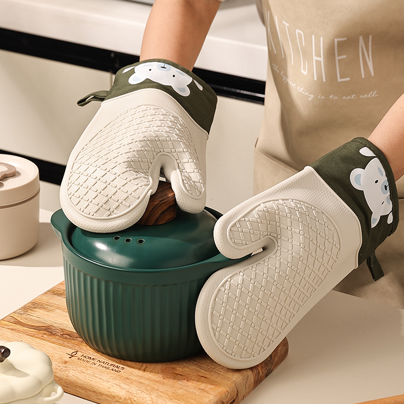 Silicone heat insulation glove - Oven Mitt Silicone incelemesi ve fiyatı