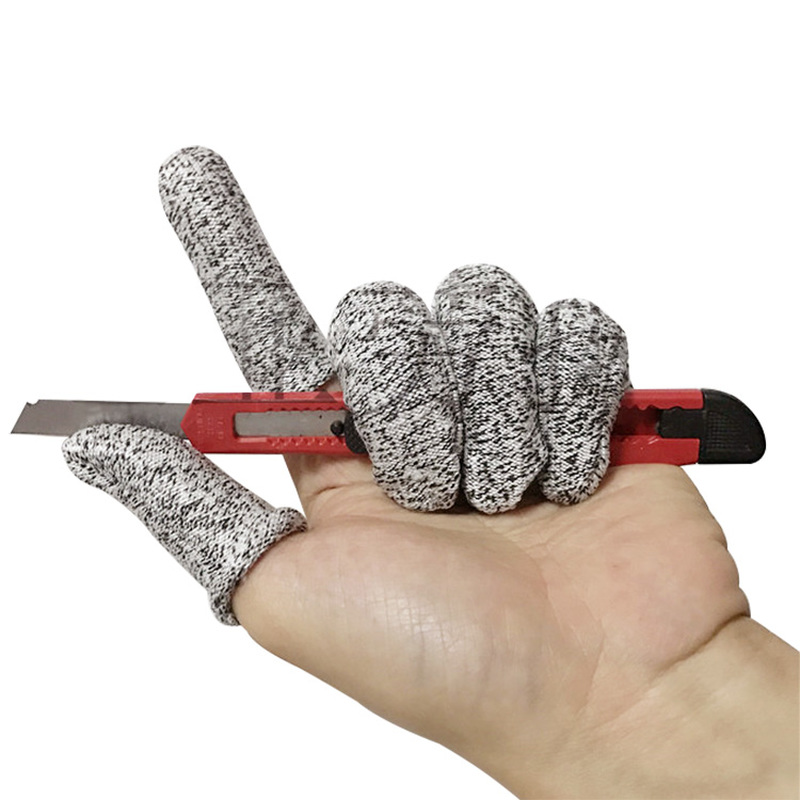 5pcs!  Anti-cut Finger Cots Le - Cut Resistant Glove incelemesi ve fiyatı