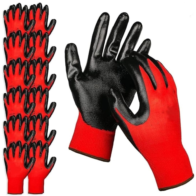 20PCS Nitrile Coated Safety Wo - Nitrile Mechanic Glove incelemesi ve fiyatı