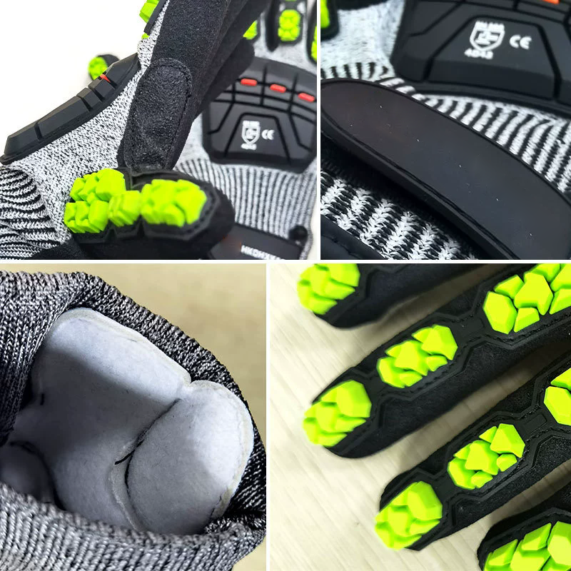 HPPE anti-cutting gloves, TPR  - Cut Resistant Glove incelemesi ve fiyatı