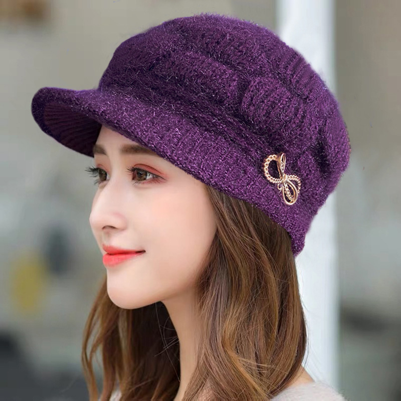 Winter Warm Hat Knitted Hat Ca - Wool Glove Lined incelemesi ve fiyatı