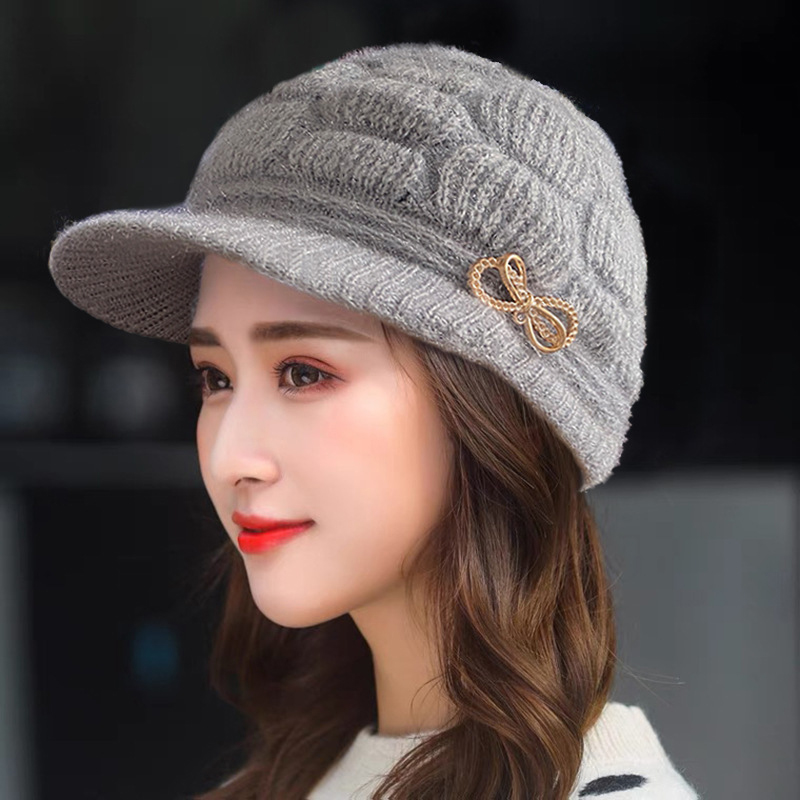Winter Warm Hat Knitted Hat Ca - Wool Glove Lined incelemesi ve fiyatı