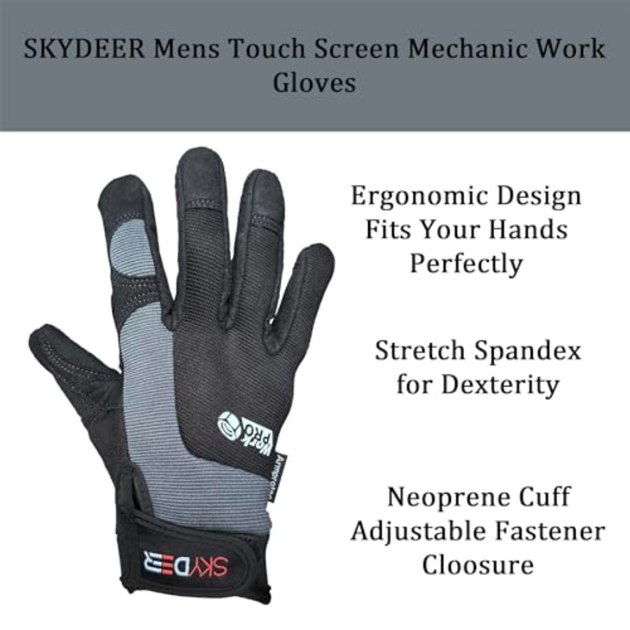 Touch Screen Leather Work Glov - Work Glove Impact incelemesi ve fiyatı