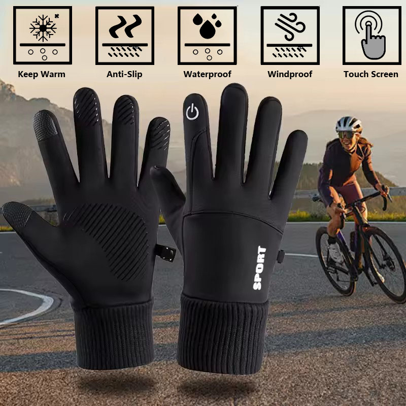 Black Winter Warm Full Fingers - Ski Glove Waterproof incelemesi ve fiyatı