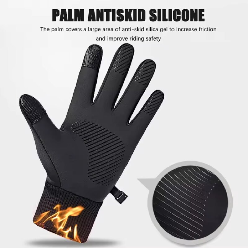Black Winter Warm Full Fingers - Ski Glove Waterproof incelemesi ve fiyatı