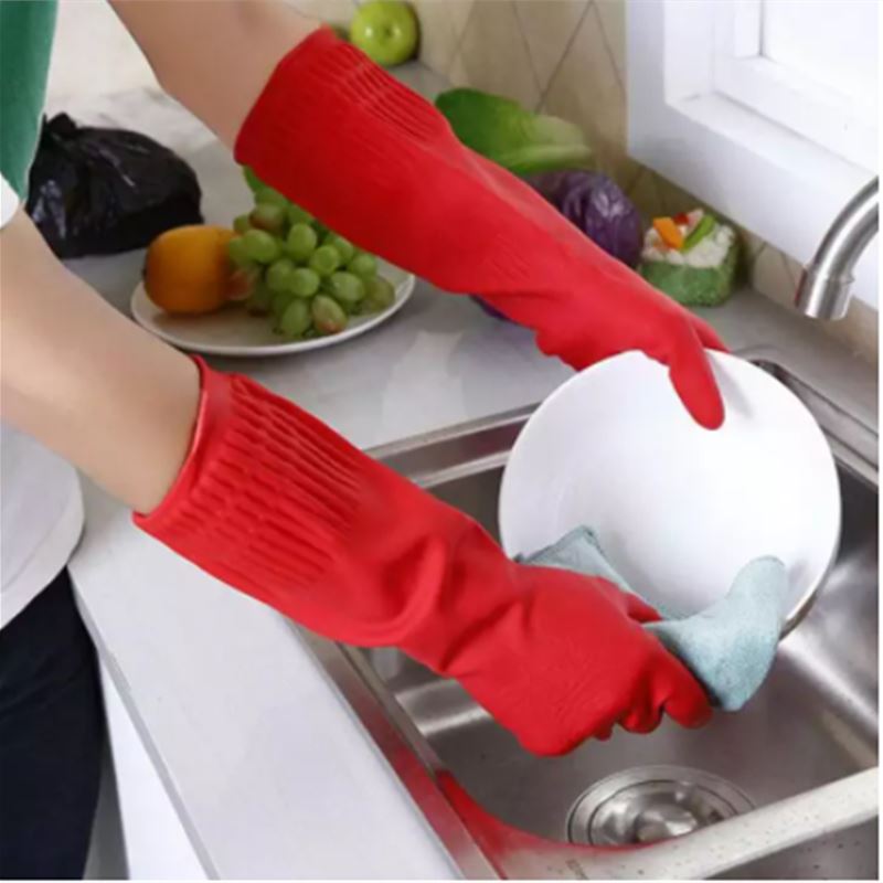 38cm Household Laundry Gloves  - Dish Glove Rubber incelemesi ve fiyatı