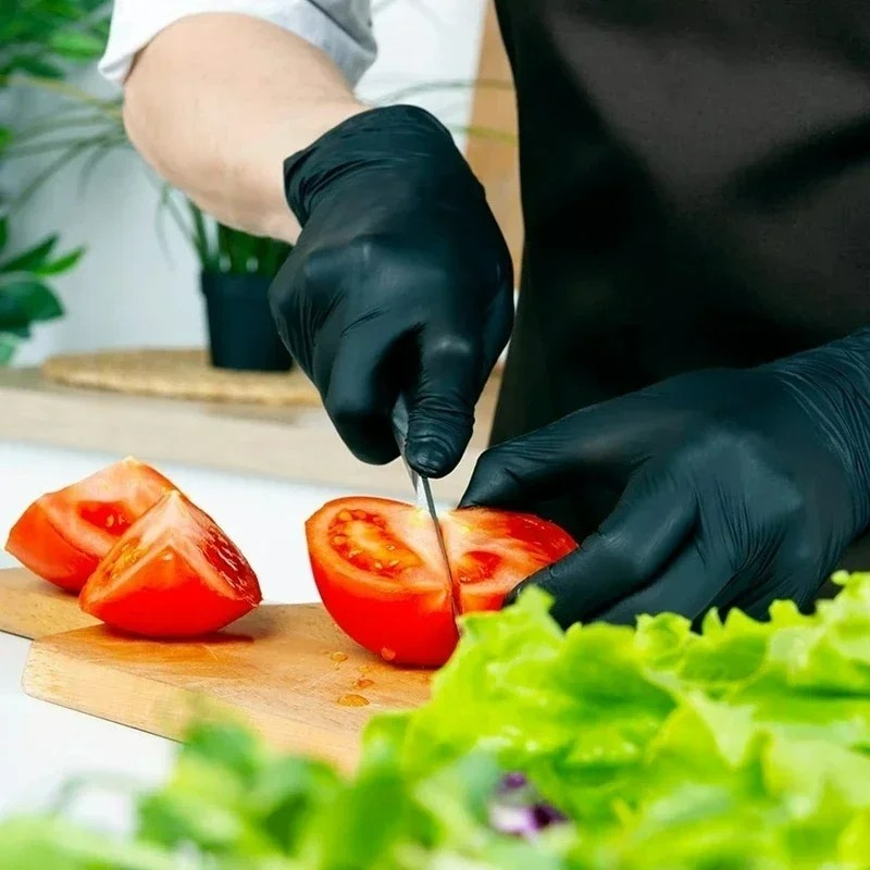 Black Nitrile Gloves Disposabl - Nitrile Mechanic Glove incelemesi ve fiyatı