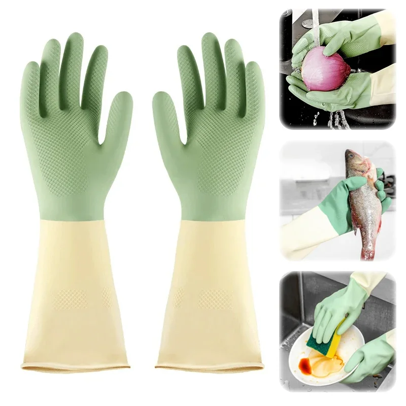 Thickened Kitchen Gloves, Dish - Dish Glove Rubber incelemesi ve fiyatı