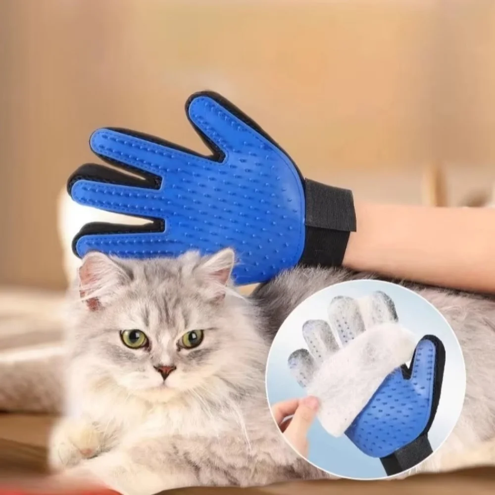 Pet Cat Dog Grooming Gloves Ca - Rubber Glove Cleaning incelemesi ve fiyatı