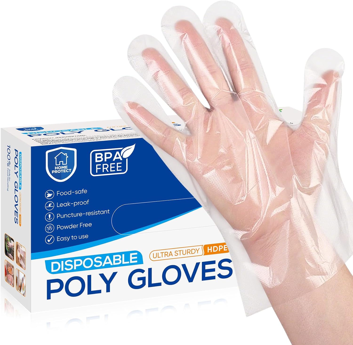 500 Pcs Disposable Food Prep G - Latex Disposable Glove incelemesi ve fiyatı