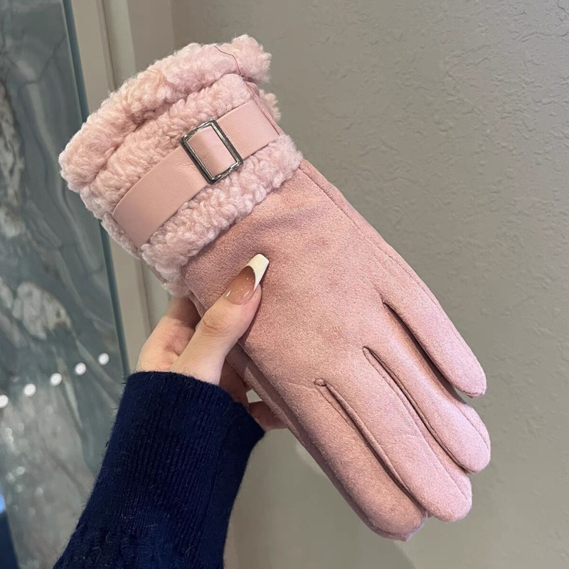 Women's Winter Gloves Thickene - Wool Glove Lined incelemesi ve fiyatı