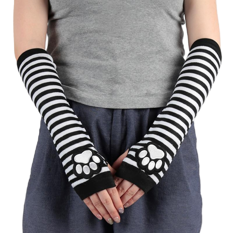 Unisex Black Fingerless Gloves - Fingerless Glove Knit incelemesi ve fiyatı