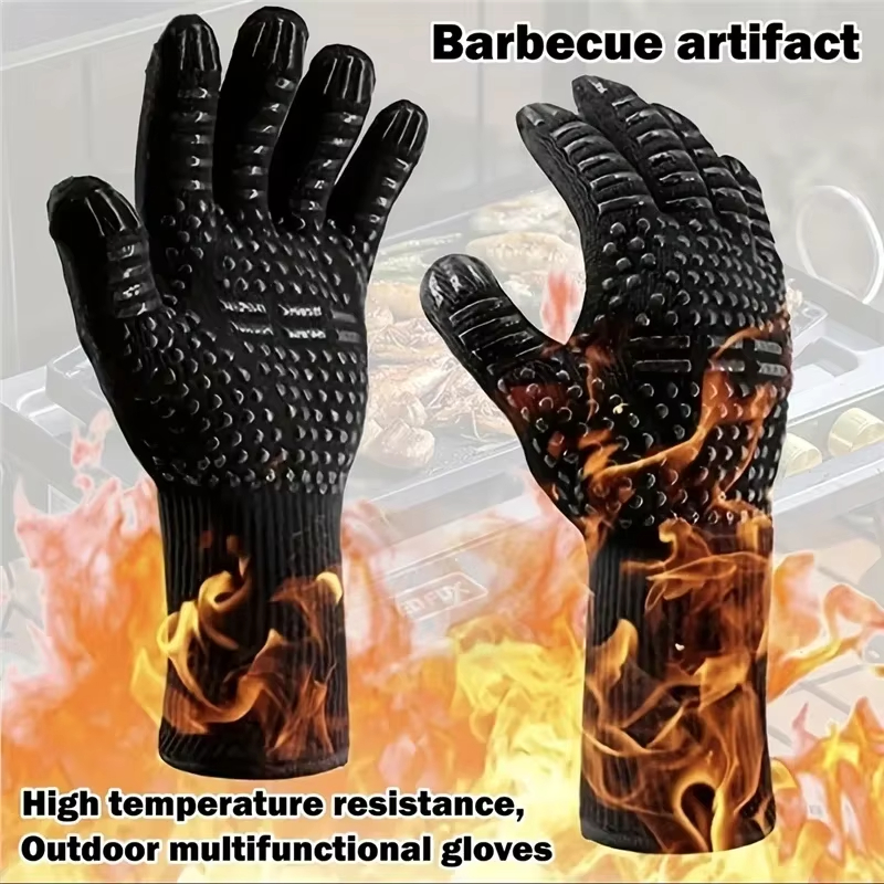 1 Pair Oven Gloves Oven Mitts  - Oven Mitt Silicone incelemesi ve fiyatı