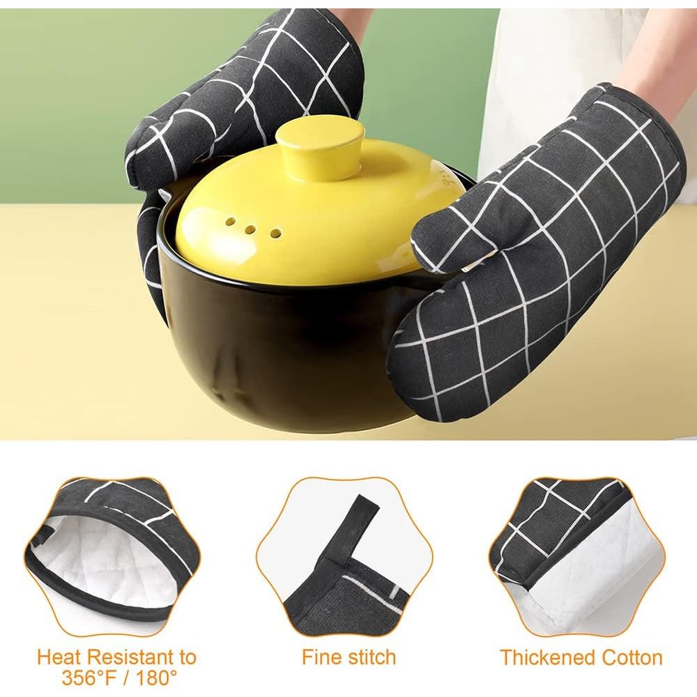 6-Piece Heat Resistant Oven Mi - Heat Resistant Glove incelemesi ve fiyatı