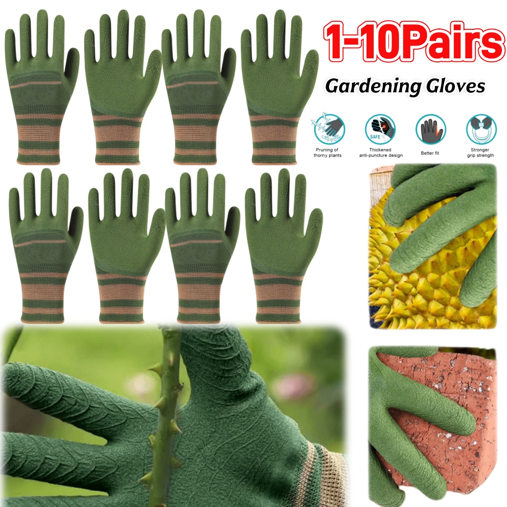 1-10Pairs Gardening Gloves Wat - Gardening Glove Waterproof incelemesi ve fiyatı