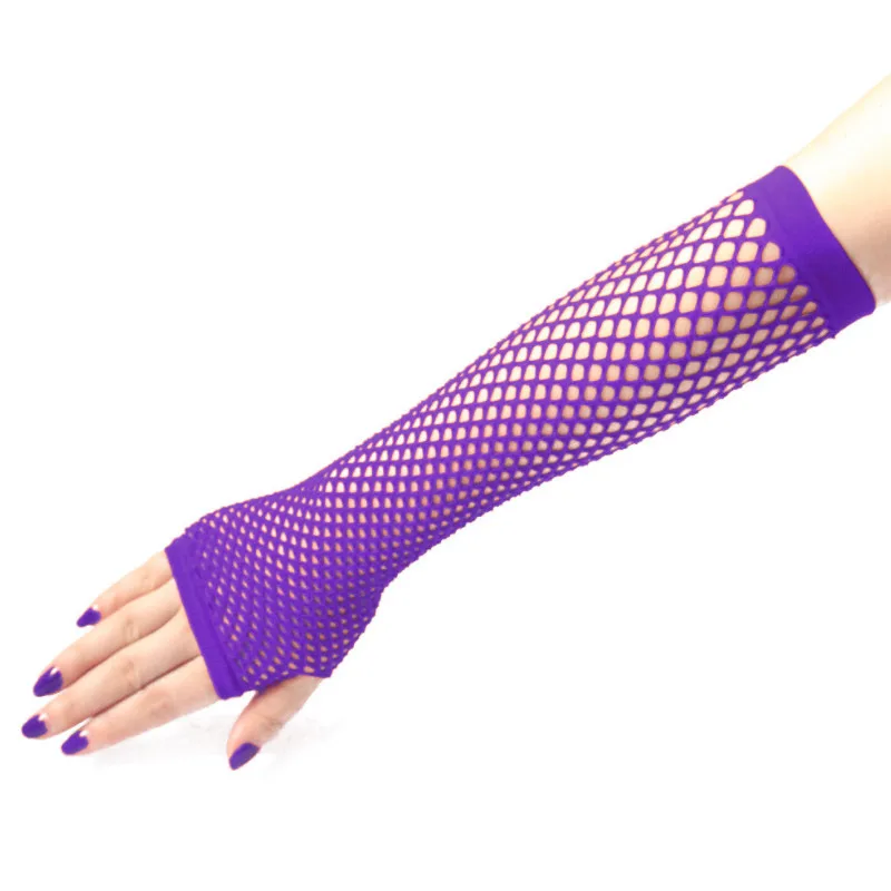 Women Fashion Neon Fishnet Fin - Fingerless Glove Knit incelemesi ve fiyatı