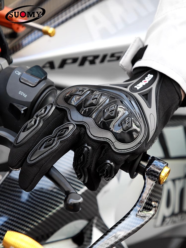 SUOMY Summer Touchscreen Motor - Motorcycle Glove Knuckle incelemesi ve fiyatı